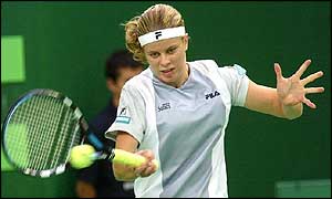 Clijsters won the Porsche Grand Prix in Germany on Sunday