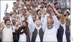 Leaders of Pakistan's Islamist parties