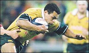 Graeme Bond in action for Australia against France earlier this year