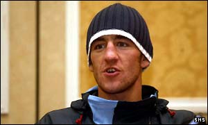 Scottish boxer Alex Arthur