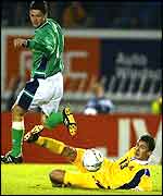 Philip Mulryne had a first-half chance saved 