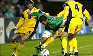 David Healy was recalled to the Northern Ireland team 