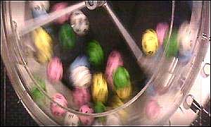 Lottery draw machine