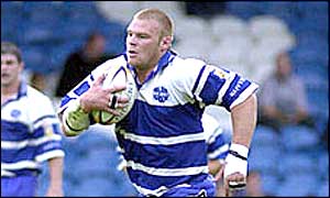 Jamie Thackray in action for the Blue Sox