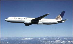 Continental Boeing 777