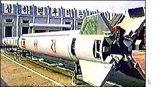 North Korean missile