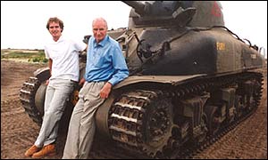 son and father Dan and Peter Snow