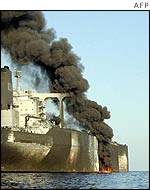 The French tanker Limburg, which may have been attacked by al-Qaeda