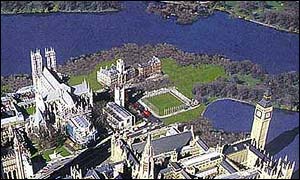 Westminster reconstruction, courtesy of the Museum of London