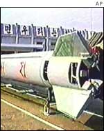 North Korean missile