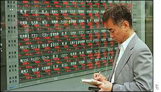 Nikkei electronic board