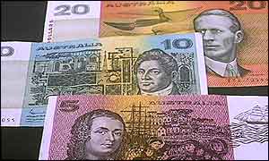 Australian dollars