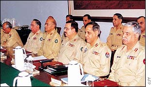 Pakistan army commanders