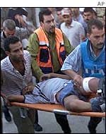 Palestinian casualty in Rafah