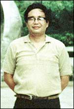 Chen Ziming pictured in September 1989 (AP photo)