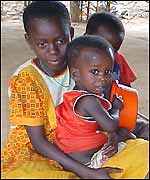 Children in Cabinda