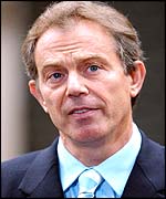 Prime Minister Tony Blair