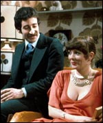 Tim Stern and Alison Steadman in Abigail's Party