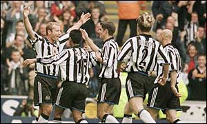 Shearer has been rejuvenated since Bobby Robson's arrival as Newcastle boss in 1999
