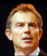 Prime Minister Tony Blair
