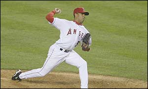 The Giants fail to score as Francisco Rodriguez pitches three perfect innings 