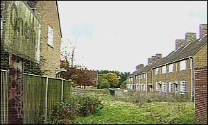 Empty homes at RAF West Raynham