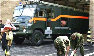 Green goddess fire engines