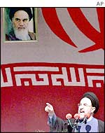 Iranian President Mohammad Khatami 