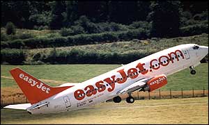 easyJet plane