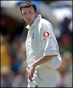 Steve Harmison suffered mild concussion in the tour opener