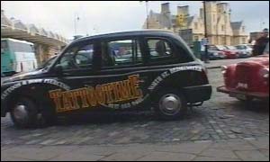Taxis at Temple Meads railway station