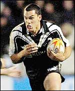 NZ scrum-half Lance Hohaia