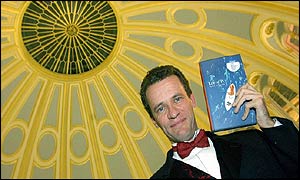 Yann Martel after the announcement