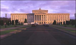 Stormont, seat of the suspended Northern Ireland Assembly