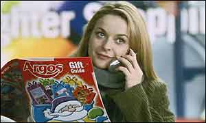 Julia Sawalha in Argos TV ad