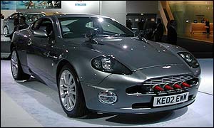 Piers Brosnan's car from the movie Die Another Day