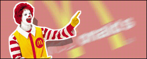Ronald McDonald graphic