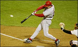 Scott Spiezio sparked the Angels in game three