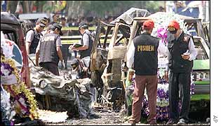 Bali bomb site