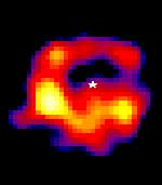 Dust around Epsilon Eridani (credit James Clerk Maxwell)