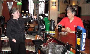 Paddy Agusta and Jasmine Diren