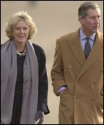 Charles and Camilla in Green Park