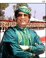 Colonel Muammar Gaddafi