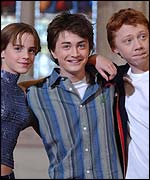 Emma Watson, Daniel Radcliffe and Rupert Grint