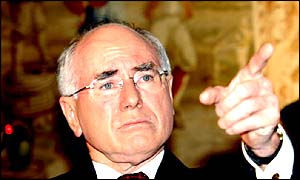 Australian Prime Minister John Howard