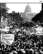 Peace march in 1969