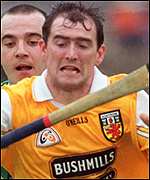 Alistair Elliott was injured in the semi-final win over Lavey