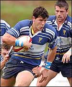 Leinster try scorer Shane Horgan