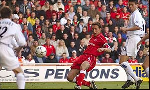 Gareth Southgate slots home for Middlesbrough