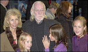 Richard Harris with family